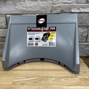 Danco Gray 13.25" Snap-On Plastic Dust Pan Commercial Residential