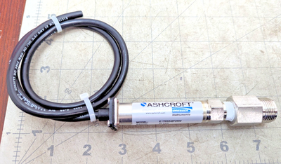 #ad #ad ASHCROFT K17M0242F230 PRESSURE TRANSDUCER WORKING PULL 30 PSI OF36 $69.50
