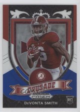 2021 Panini Prizm Draft Picks Crusade Red White & Blue DeVonta Smith #165 2qw