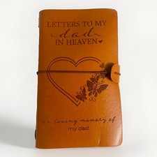 LETTERS TO MY DAD IN HEAVEN Father Memorial Remembrance Gift-Bereavement Gift