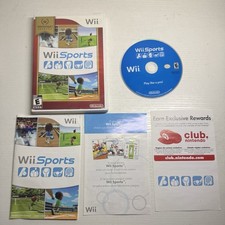 Wii Sports [Nintendo Selects] (Nintendo Wii, 2006) CIB, Tested/Works