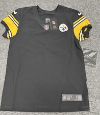 Pittsburgh Steelers Authentic Nike Elite Blank Customizable Jersey Size 40