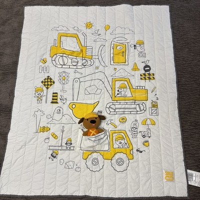 Sago Mini Tuck Me In Quilt Trucks and Diggers Nice Toddler