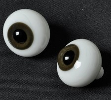 Nice 8mm Brown-green Glass BJD Eyes for 1/6 BJD Doll