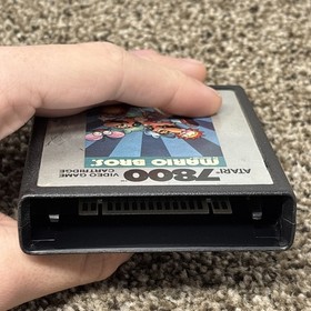 Mario Bros Atari 7800 Game Cartridge TESTED and WORKING!