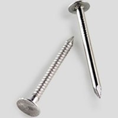 Simpson Strong-Tie S410ARN5 Roofing Nail, 4D Penny, 1-1/2 in L, Full Round Head,