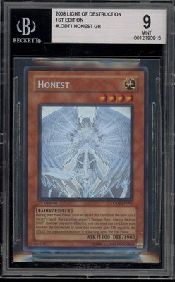 Yu-Gi-Oh! Honest Light of Destruction 1st Edition Ghost Rare LODT