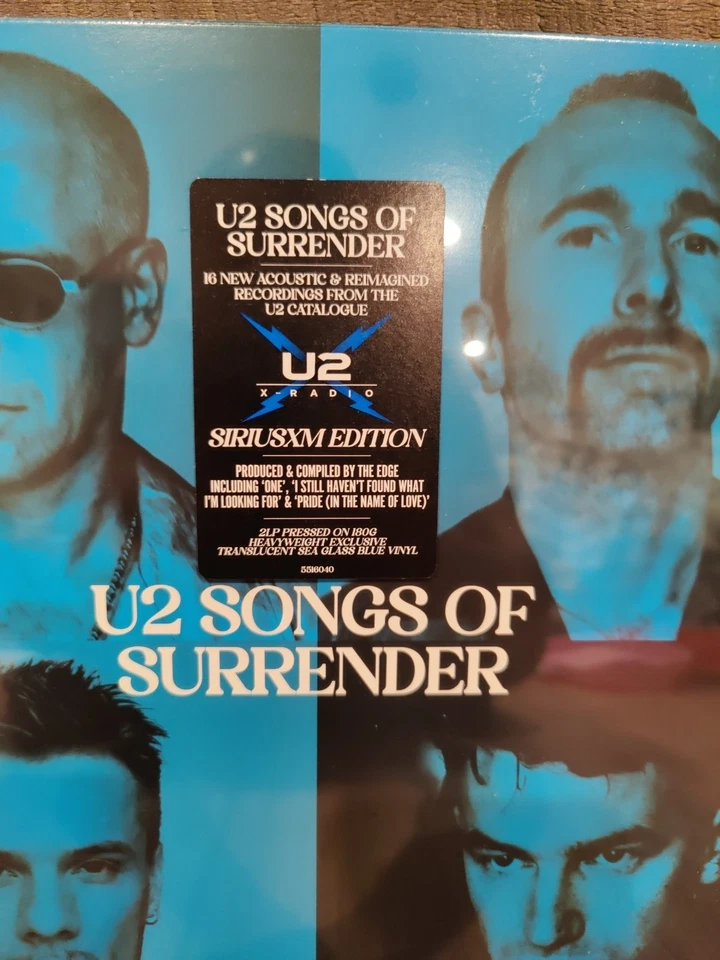 U2 Songs Of Surrender SiriusXM Limited Edition Vinyl 180g 2LP /1500 *READ* - Image 2 of 3