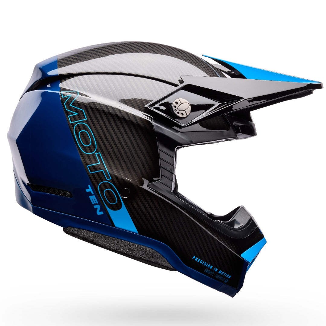 Bell Moto-10 Spherical Strike ECE 22.06 MX Helmet Blue