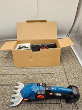 Cordless Hedge Trimmer 21v Electric Grass Shears & Shrub Trimmer w/ 2 Battery