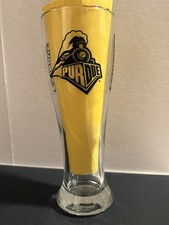Purdue Boilermakers Pilsner Glass  - Beer - Purdue University  - NCAA - Big 10