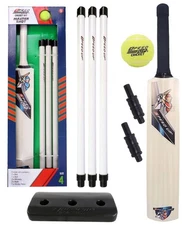 Combo Box Cricket Kit for Kids Bat Size: 4, 5-10 Yrs Gift Sports Outdoor