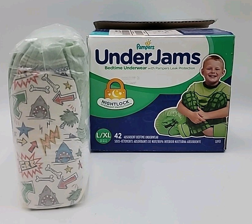 S 2016 Pampers Underjams Size L/xl Underpants Sealed Sleeve Of 21