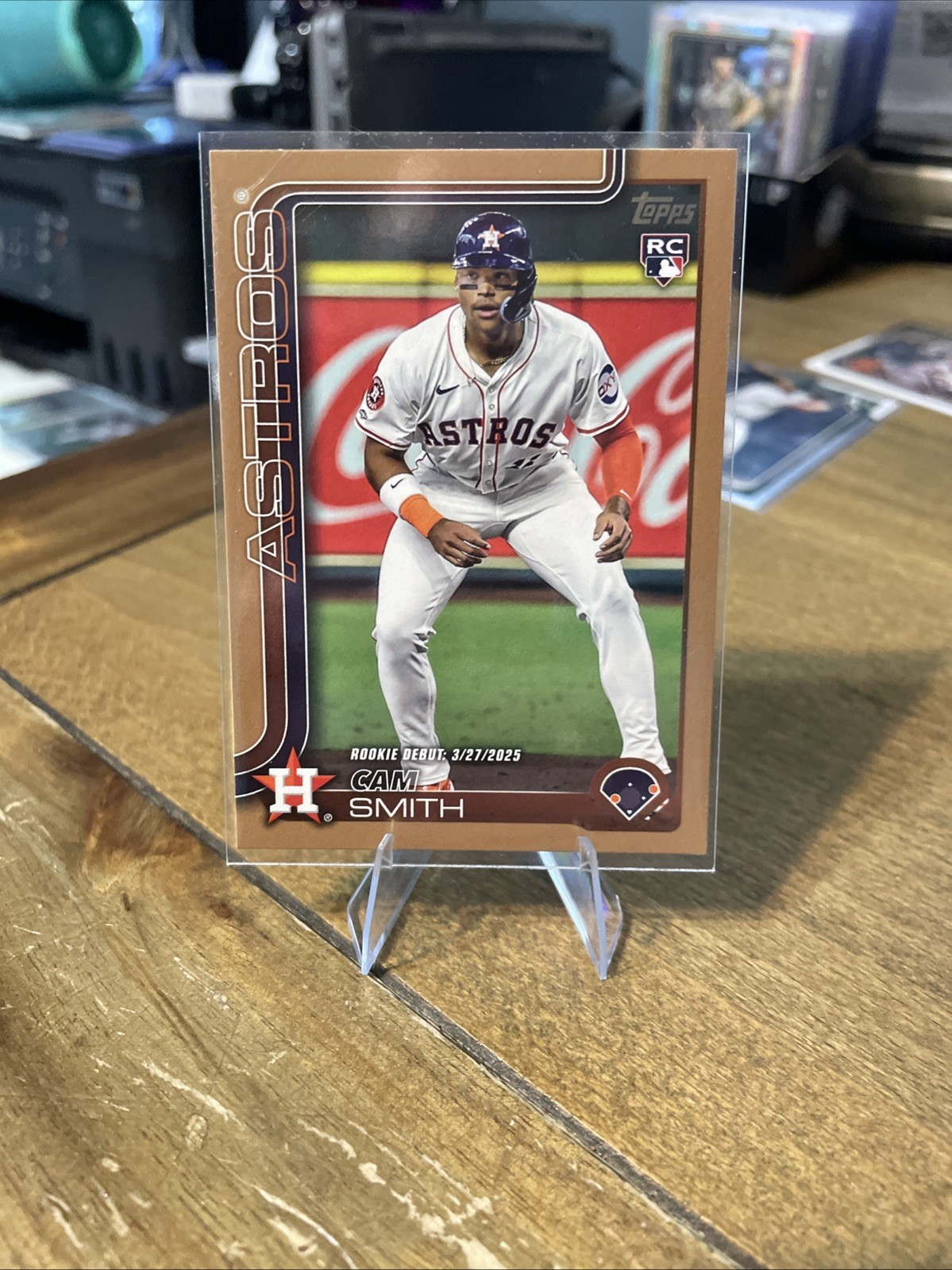 2025 Topps Update Series - Rookie Debut Cam Smith #US45 Gold #/2025 (RC)