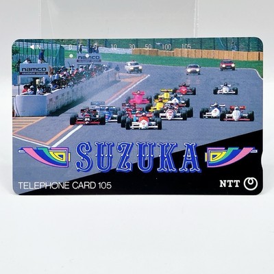 Formula 1 F1 Suzuka Race Circuit NTT Telephone Card Vintage Japan