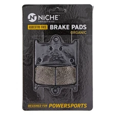 NICHE Brake Pad Set for Yamaha YZF R6F FZ1 FZ6 Road Star S YZF600R Front Organic