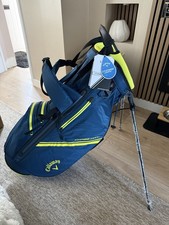 Brand New Callaway Chase Dry Stand Golf Bag Blue And Yellow