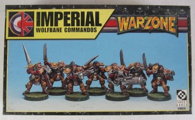 Mutant Chronicles Warzone Imperial Wolfbane Commandos Miniatures Target Games