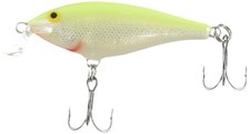 Rapala Shallow Shad Rap 05 Fishing lure, 2.5-Inch, Silver Fluorescent Chartreuse