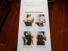 Momcozy 2-in-1 Ergonomic Hip Seat Baby Carrier 0-36 Months Multiposition 44Lbs