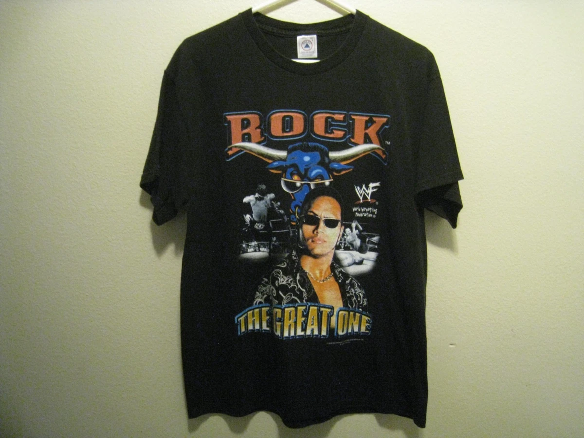 The Rock WWF Wrestling Shirts for sale | eBay