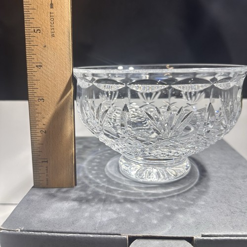Waterford Crystal 6" Killarney Footed Bowl 106554 New in box Mint - Picture 9 of 13