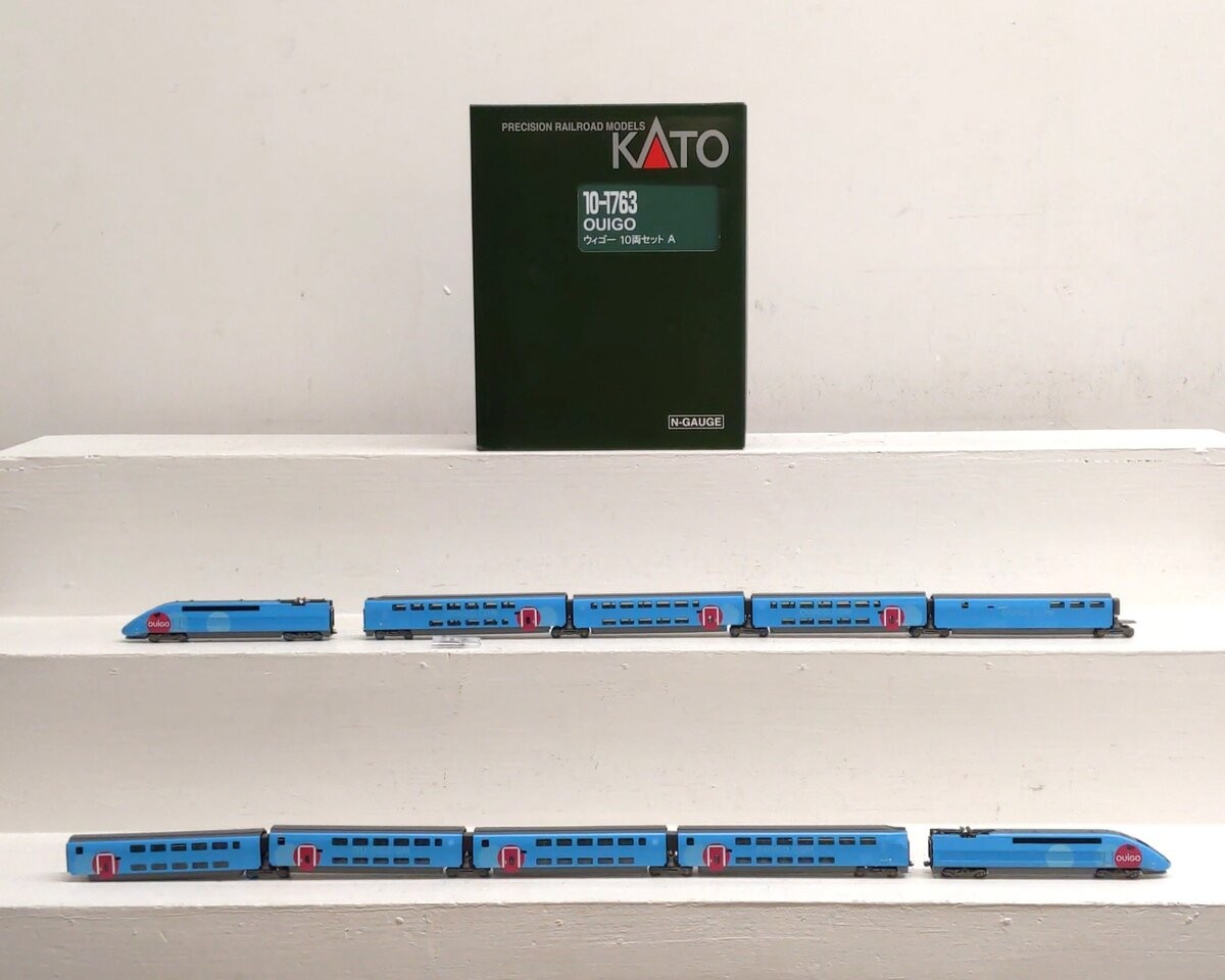 【新品、未使用】KATO OUIGO ウィゴー 10両セット 10-1763 KATO OUIGO ウィゴー 10両セット 10-1763 KATO 10-1763 OUIGO 10両
