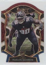 2020 Panini Select Concourse Tri-Color Prizm Die-Cut Marlon Davidson #95 06z2
