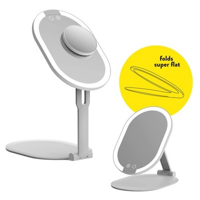 Ultra Slim LED Foldable & Compact Makeup Mirror