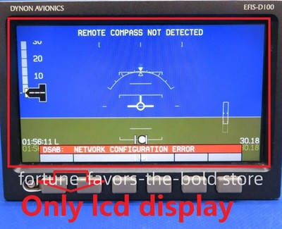 LCD Display Screen for DYNON AVIONICS EFIS-D100 Replacement
