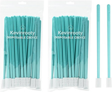 100PCS Disposable Crevice Cleaning Brush Tool kit, Disposable Toilet Brush, Disp