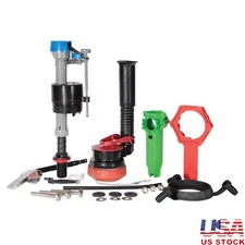 Universal 2 Inch Toilet Repair Kit High Performance Flush Valve Gasket Tools New
