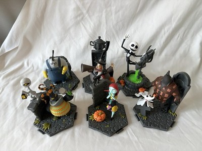 Jazwares Zōteki The Nightmare Before Christmas Lot Of 6 Figures - Jack, Sally