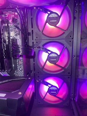 Custom Gaming PC Ryzen 5 5600X Radeon RX 7600 32GB RAM NVMe SSD