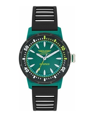 Aston Martin Formula 1 Men's Green 40mm Strap Fashion Watch