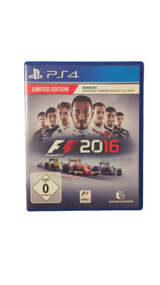 F1 2016 Limited Edition - Sony PlayStation 4 PS4 Rennspiel Codemasters OVP Top