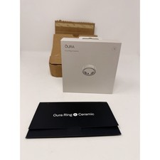 New Oura Ring Gen 4 Ceramic Cloud size 11 Sma...