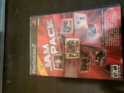 Jampack Vol. 11 RP-M Rating (PlayStation 2, 2004) Complete Tested Working
