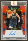 2022-23 Select Luka Doncic Signatures Red Prizms Auto #/75 Mavericks