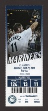 Edgar Martinez HOF INDUCTION 7/21/2019 Mariners Angels MNT Ticket PUJOLS HR #648