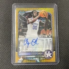 OTEGA OWEH 1st Chrome Gold Mojo Refractor Auto 21/50  2025 Bowman Basketball BK