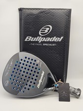 BULLPADEL Padelschläger Icon Cloud 25 448125 Schläger Schwarz Blau Neu OVP 1