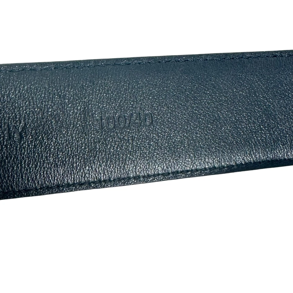 Cinturón VERSACE Marrón Charol y Medusa Biggie Hebilla Hombres Unisex Italia 100/40 Foto 3 de 4