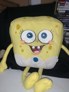 Esponja Bob Cuadrado Pantalones Bebe Peluche 43 2cm Bob Esponja Vintage Ebay