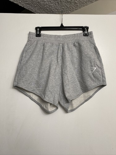 Gymshark Women's Work Out Sweat Shorts Gray Size Medium | eBay