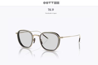 OLIVER PEOPLES TK-9 OPTICAL OV1321T in Black/ Silver Mist MSRP$740