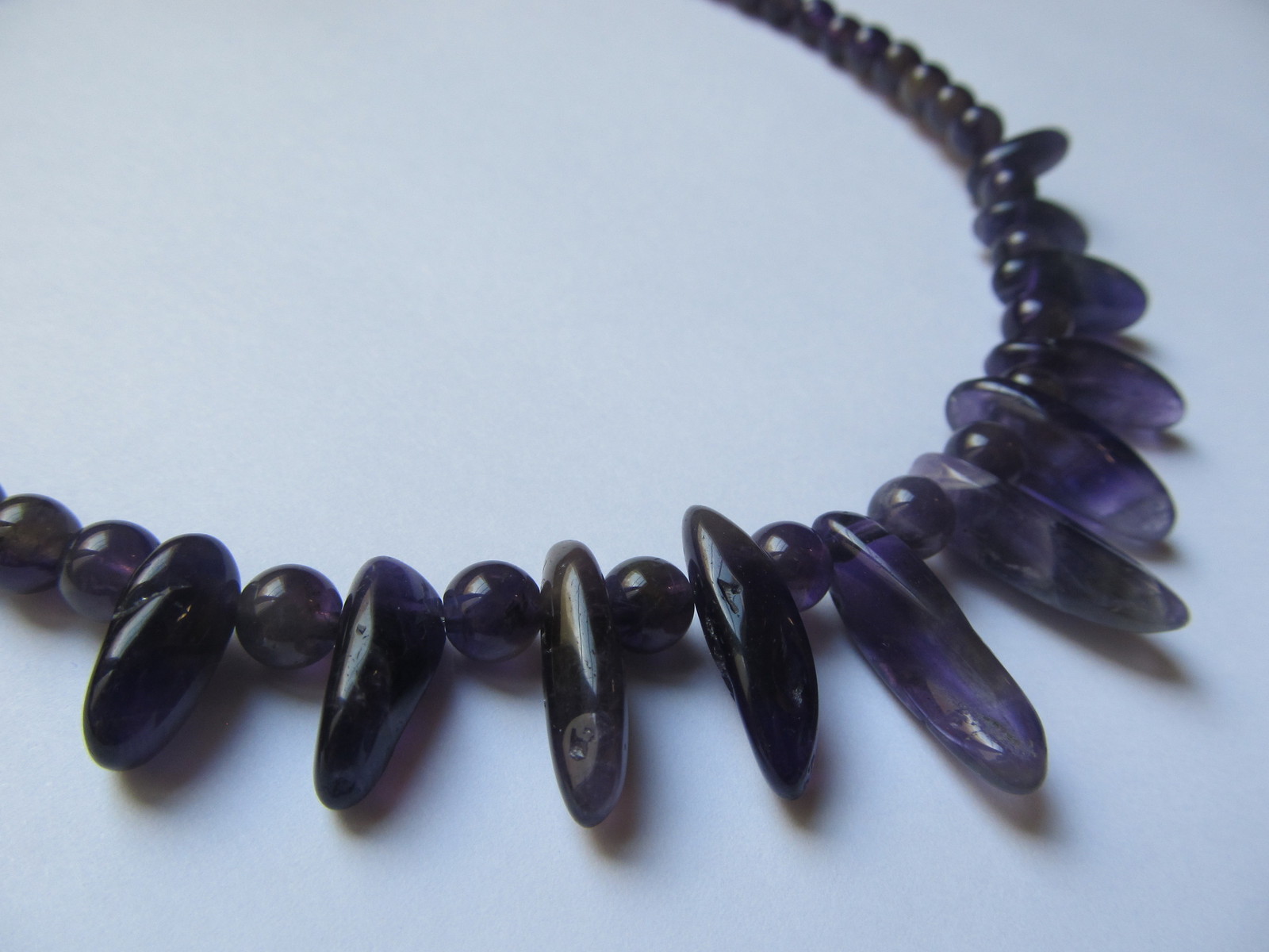 Collier en améthyste véritable et perle fine pour une sérénité d'exception - 3