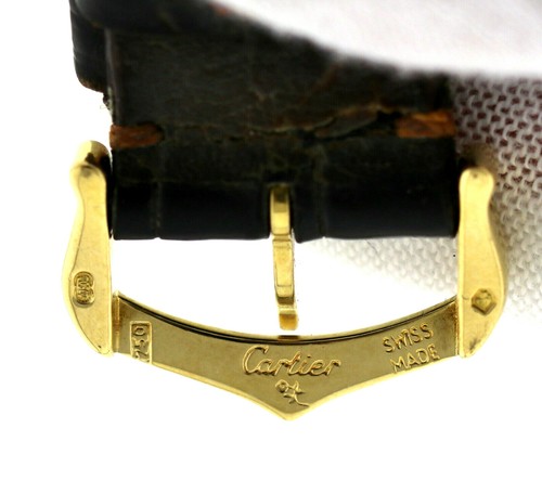 Cartier Tank Francaise Lady 18K (0,750) Gold Damenuhr Ref. 1821 Box Papiere - Bild 9 von 11