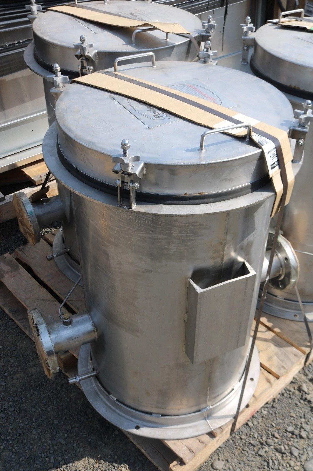 NEW FLANDERS BAGIN BAG OUT FILTER HOUSING STAINLESS STEEL G11FK (209071304) eBay