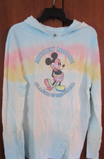New Disney Parks Mickey Mouse Classic Hoodie Small 100 Cotton Bust 42 Length 27